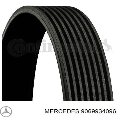 9069934096 Mercedes ремень генератора