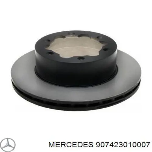 Диск тормозной задний MERCEDES 907423010007