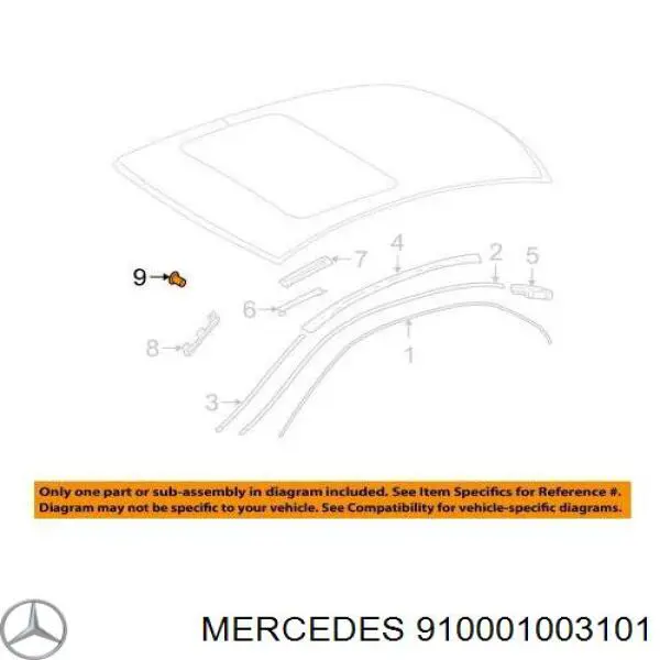  910001003101 Mercedes