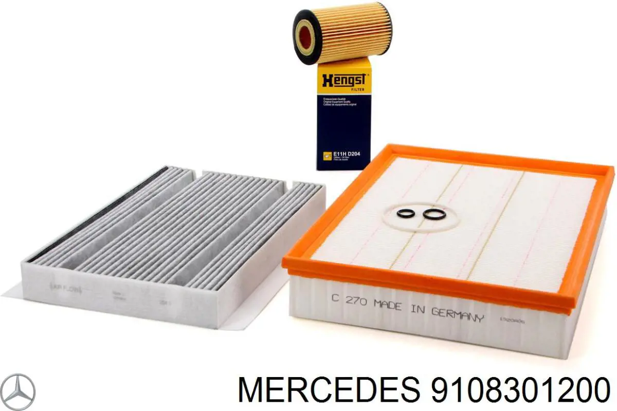Купить 9108301200 Mercedes Фильтр салона угольный
