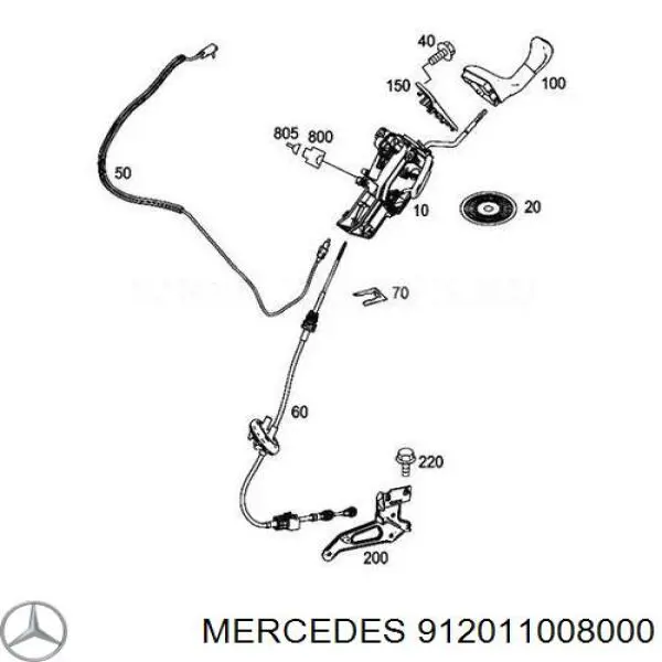 Купить N912011008000 Mercedes 