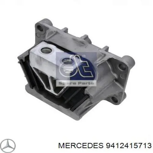 9412415713 Mercedes подушка (опора двигателя задняя)