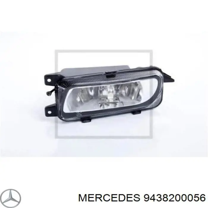 Фара противотуманная левая A9438200056 Mercedes