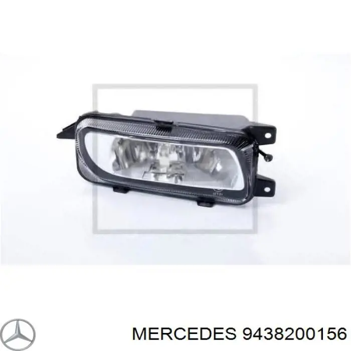 Правая противотуманная фара Diesel Technic 463533