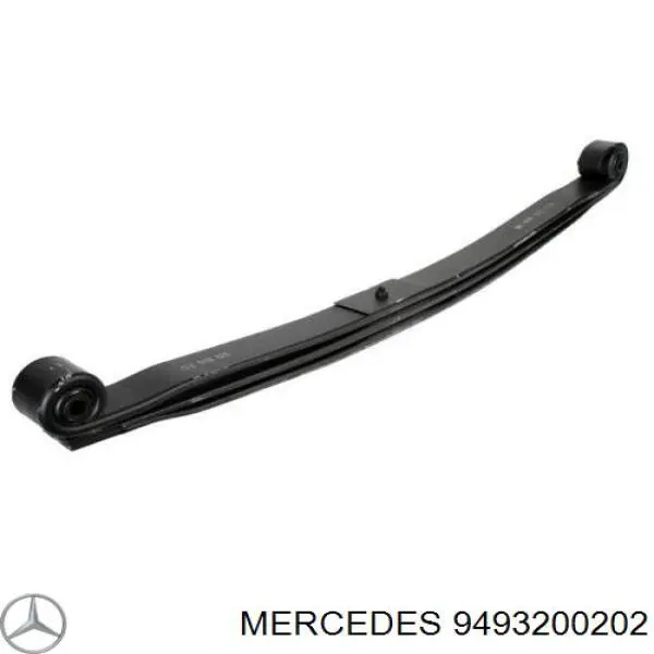 9493200202 Mercedes suspensão de lâminas dianteira