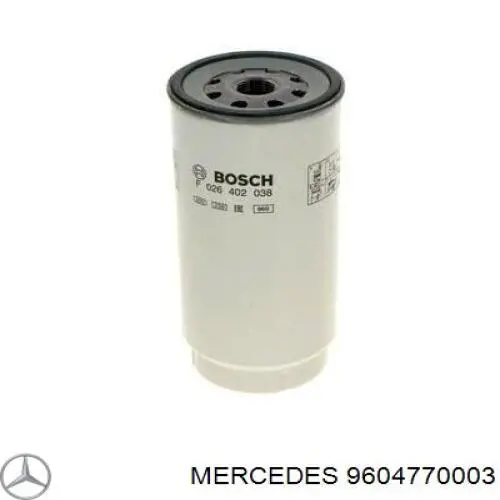 Фильтр тонкой очистки топлива Mercedes 9604770003 цена, от 33.51 USD