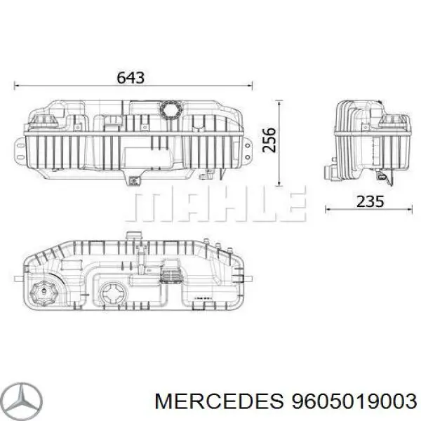  9605019003 Mercedes