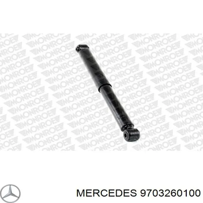 9703260100 Mercedes Амортизаторы задние