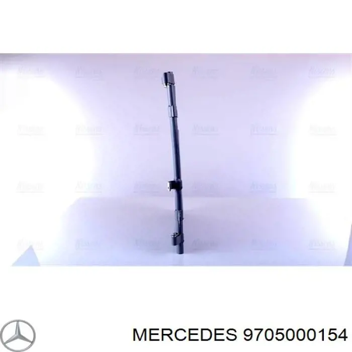 9705000154 Mercedes радиатор кондиционера