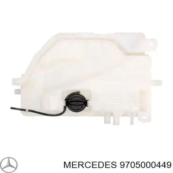 Бачок системы охлаждения двигателя расширительный Mercedes 9705000449 цена, от 99.15 USD