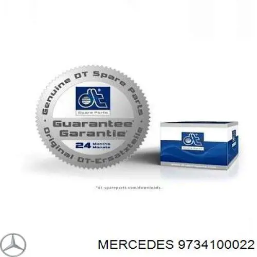 9734100022 Mercedes Подвесной подшипник кардана