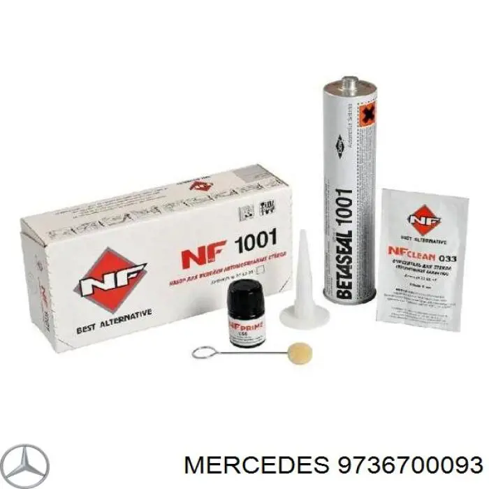 Купить 000670010002 Mercedes Клей-герметик для стекол
