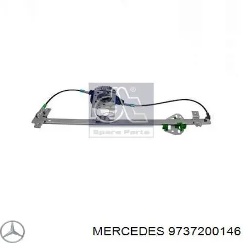 9737200146 Mercedes механизм стеклоподъемника двери передней левой