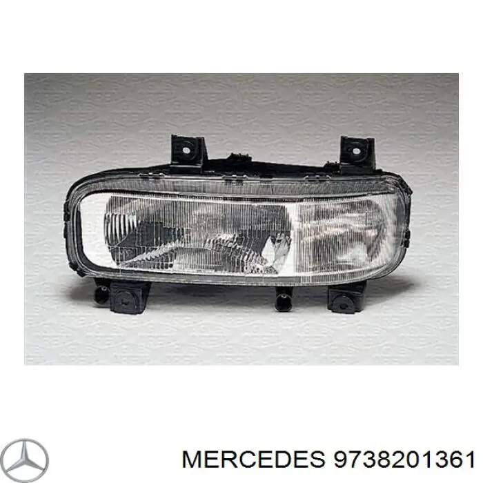 9738201361 Mercedes luz esquerda