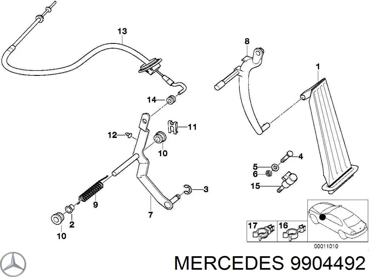  9904492 Mercedes