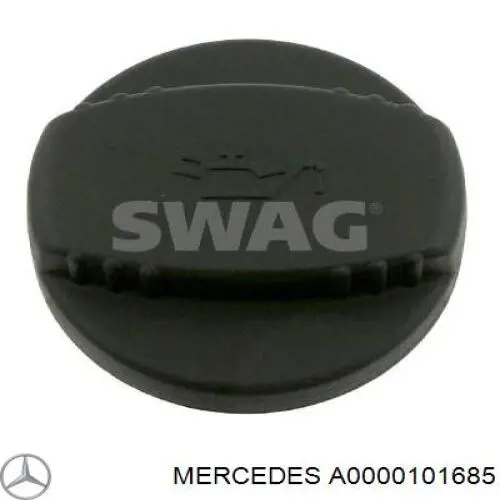 A0000101685 Mercedes крышка маслозаливной горловины