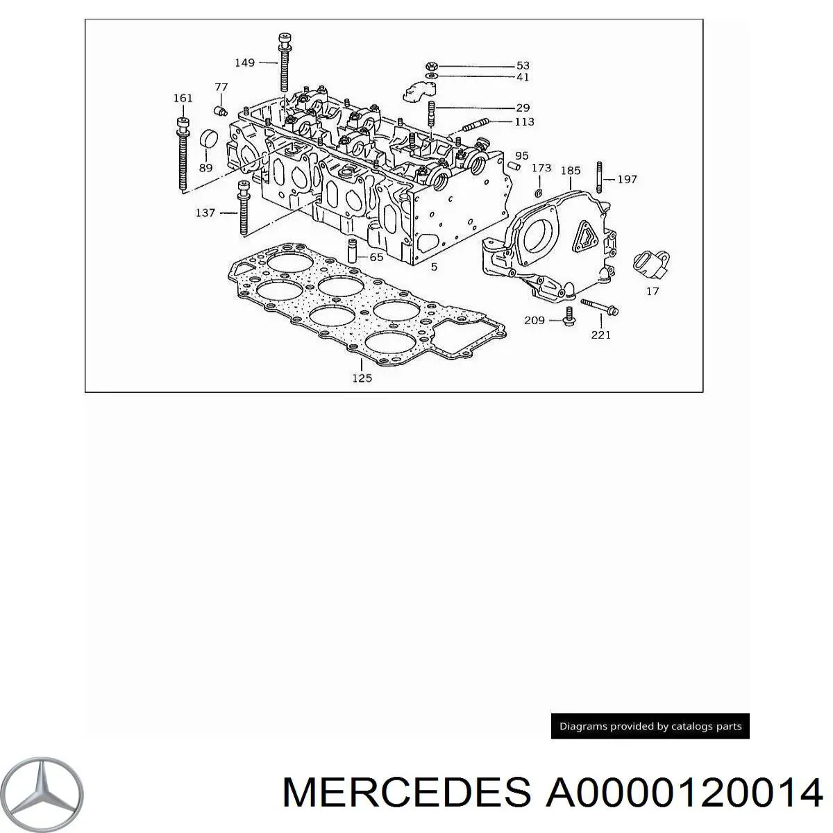 A0000120014 Mercedes 