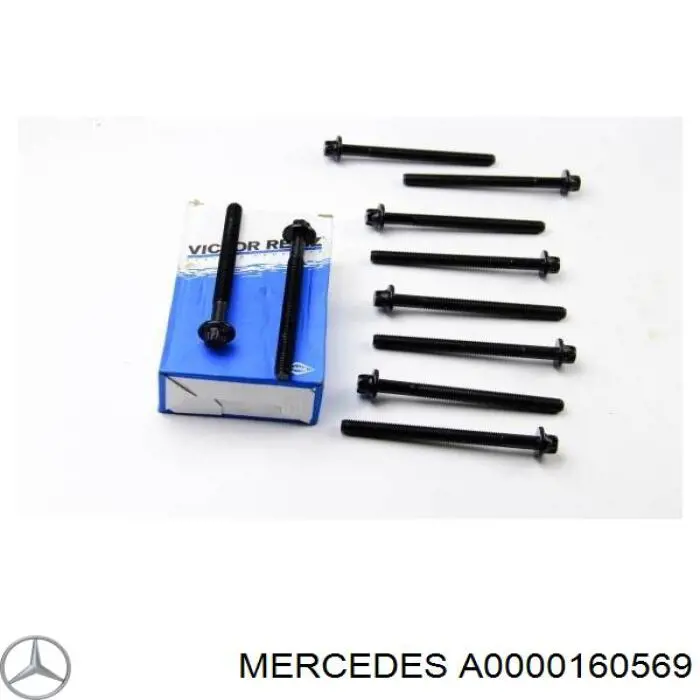 A000016056964 Mercedes parafuso de cabeça de motor (cbc)