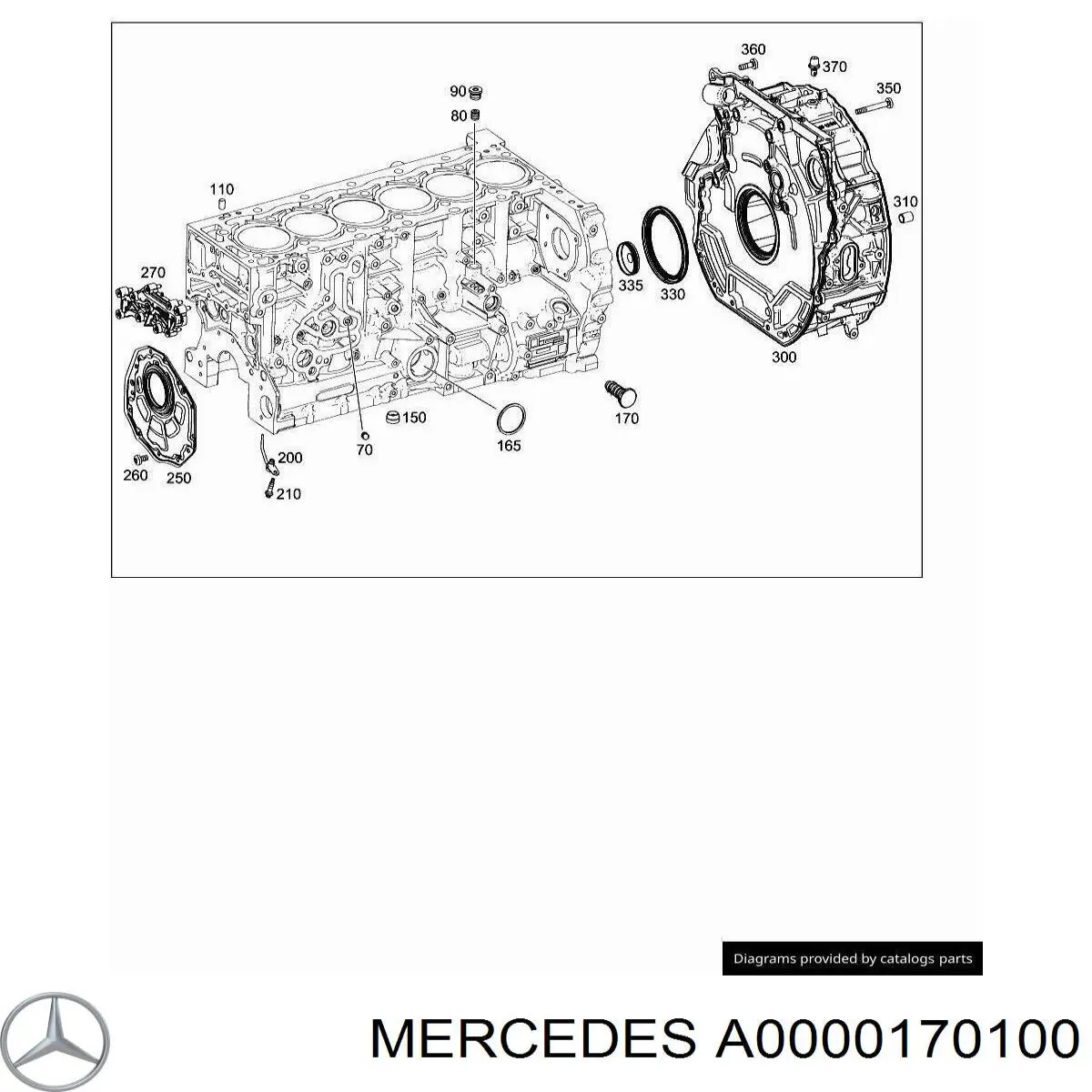 A0000170100 Mercedes 