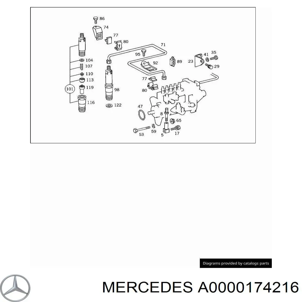 A0000174216 Mercedes 