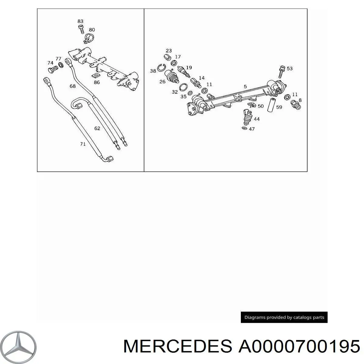 Купить A0000700195 Mercedes 