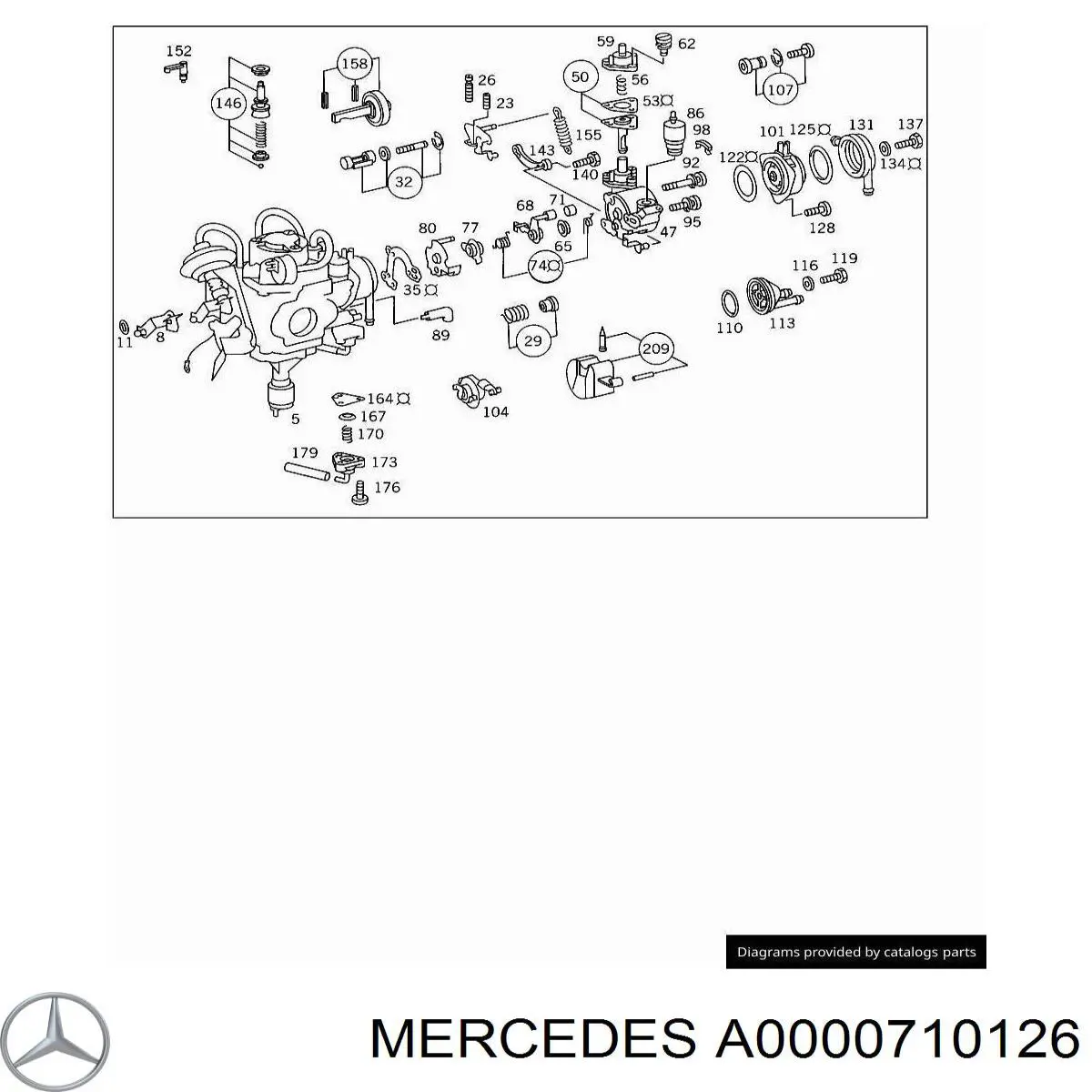 A0000710126 Mercedes 