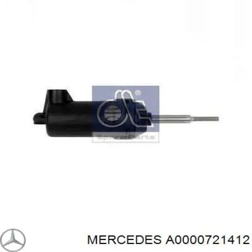 A0000721412 Mercedes цилиндр заслонки глушителя двигателя