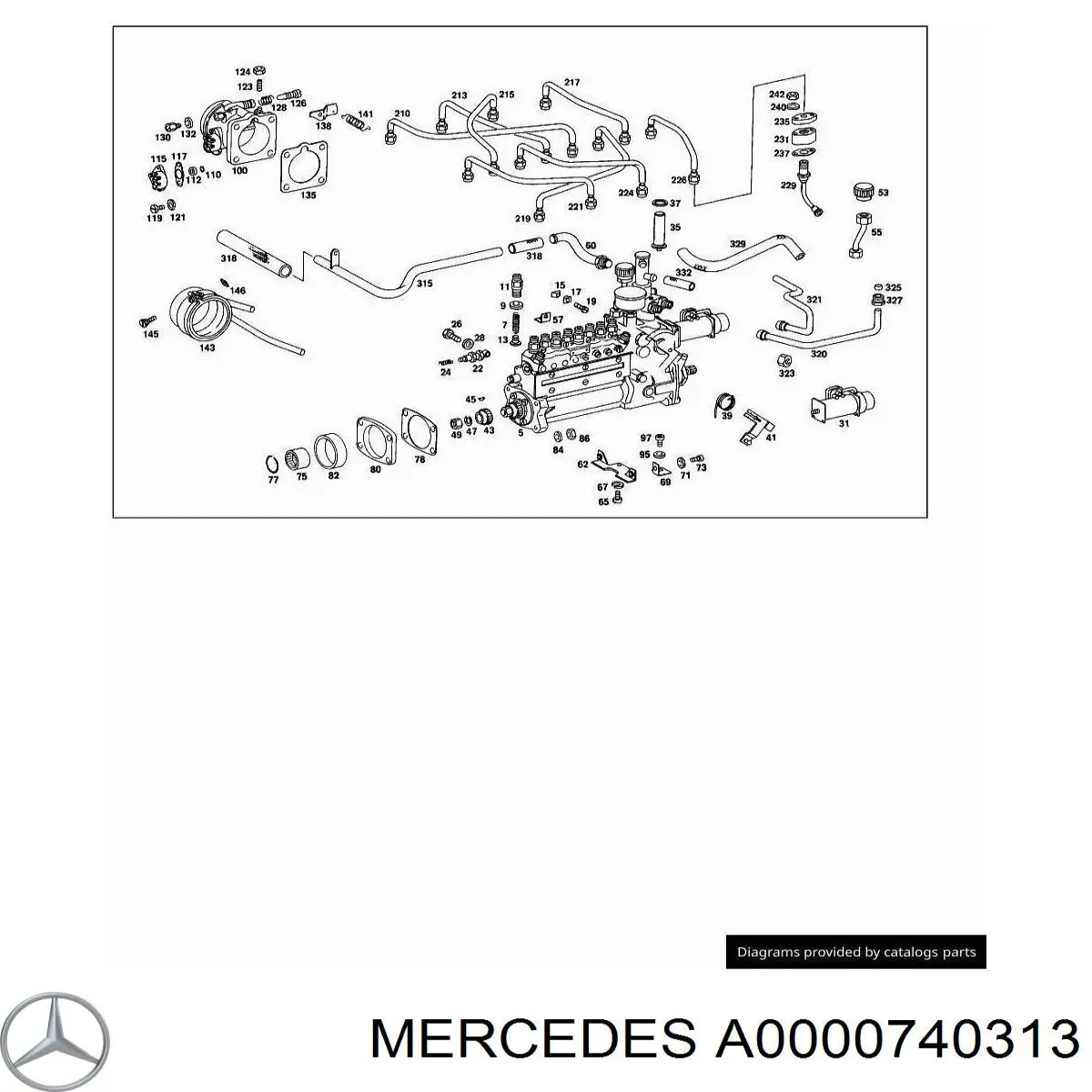 Дозатор топлива (KE-JETRONIC) Mercedes A0000740313 цена, от 409.69 USD