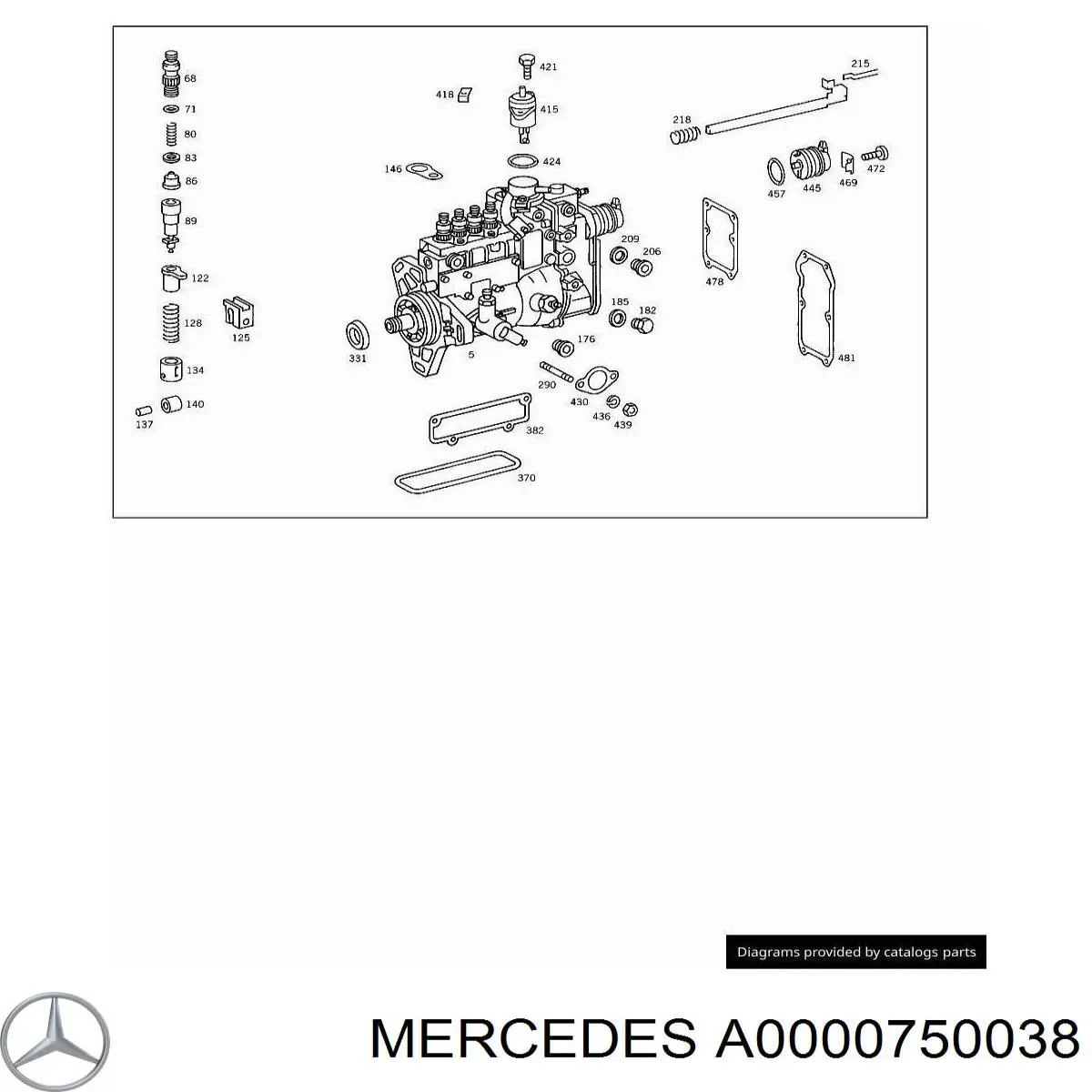  0000750038 Mercedes