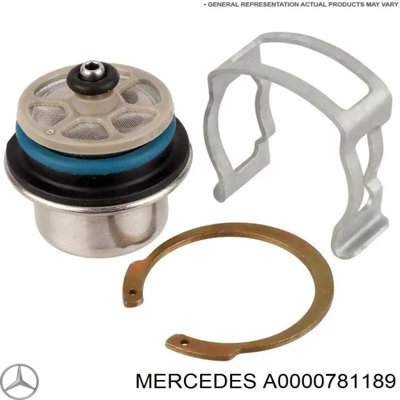 A0000781189 MERCEDES Regulador de presión de combustible original y equivalente