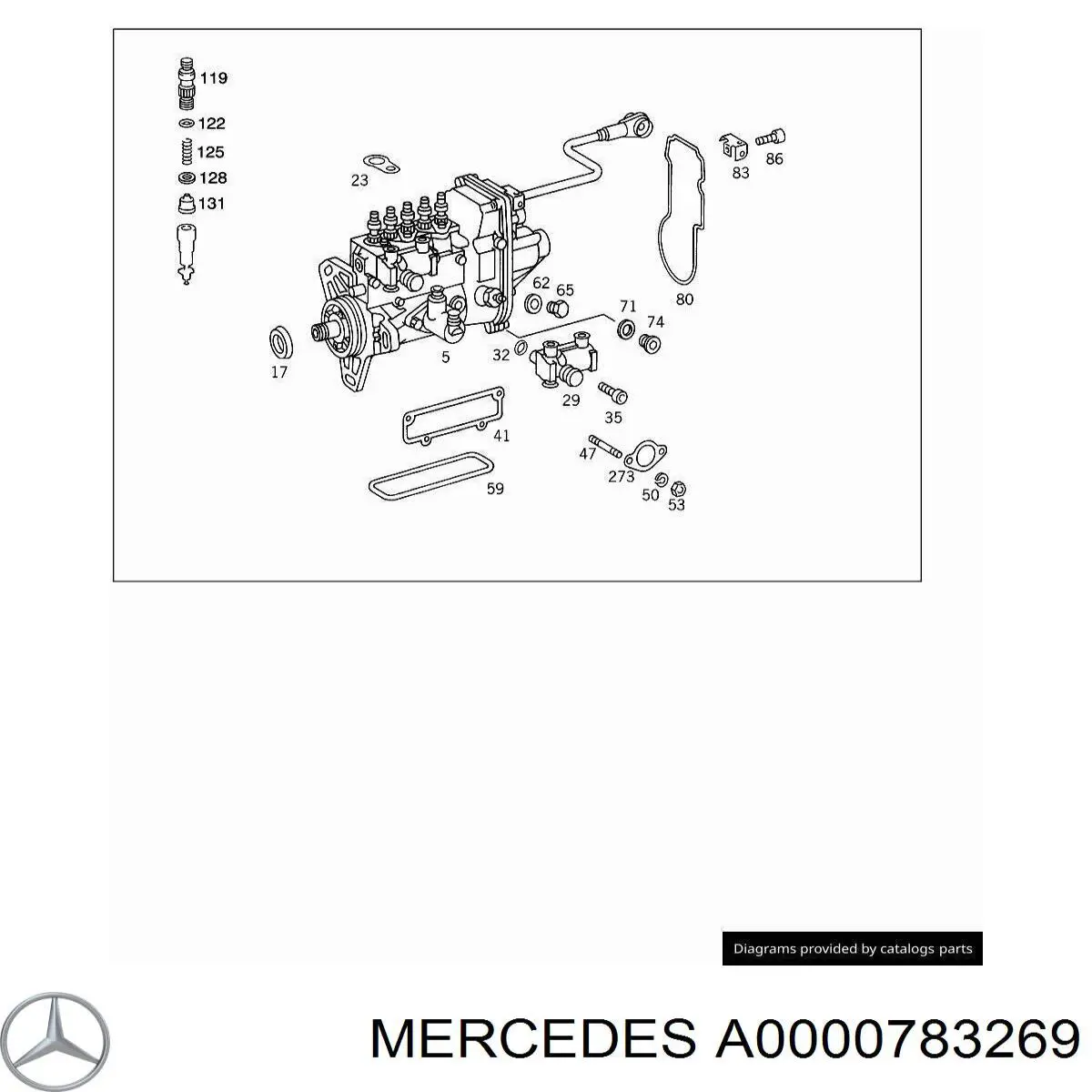 A0000783269 Mercedes 