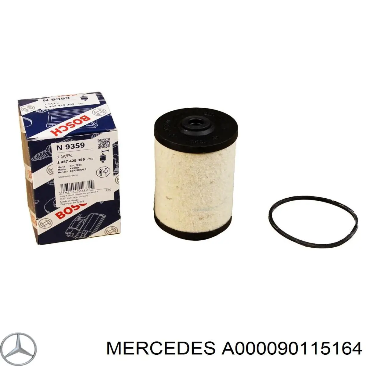 A000090115164 Mercedes топливный фильтр