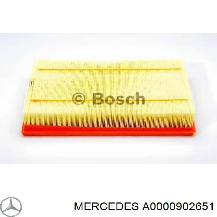 Filtro de ar Mercedes A0000902651
