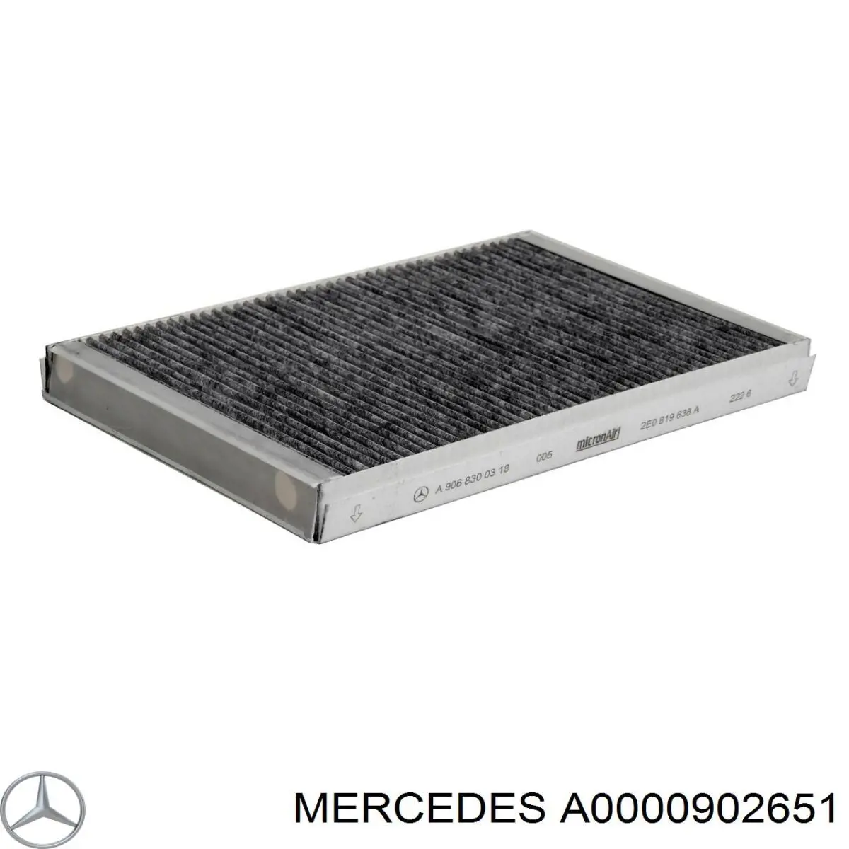 Compre A0000902651 Mercedes Filtro de ar