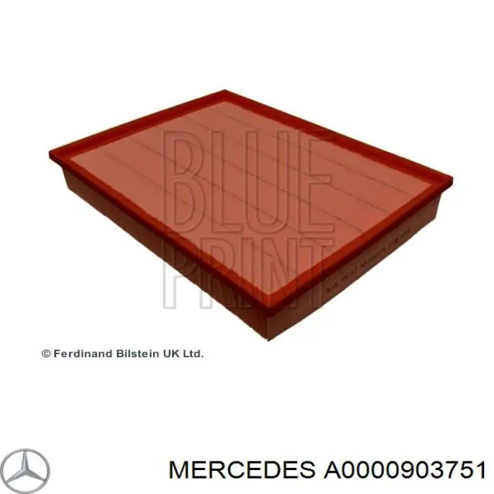 Воздушный фильтр A0000903751 Mercedes
