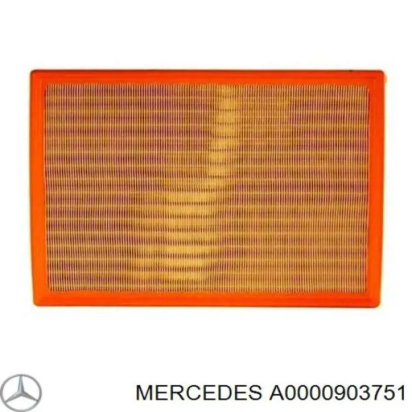 A0000903751 Mercedes Воздушный фильтр двигателя
