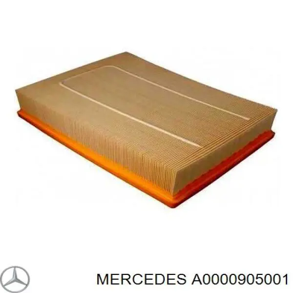 Купить A0000905001 Mercedes Корпус воздушного фильтра