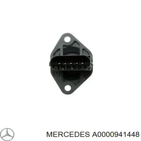 A0000941448 Mercedes sensor de fluxo (consumo de ar, medidor de consumo M.A.F. - (Mass Airflow))
