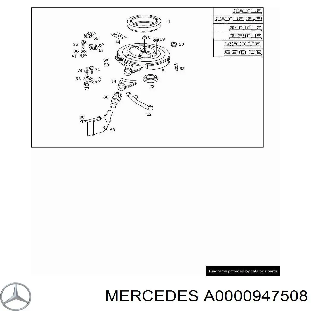 A0000947508 Mercedes 
