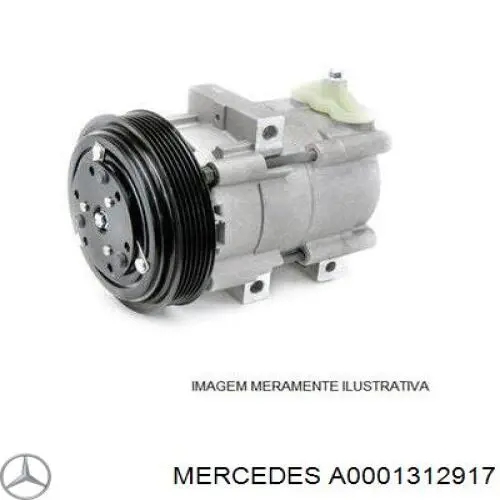 Шатун компрессора (TRUCK) A0001312917 Mercedes