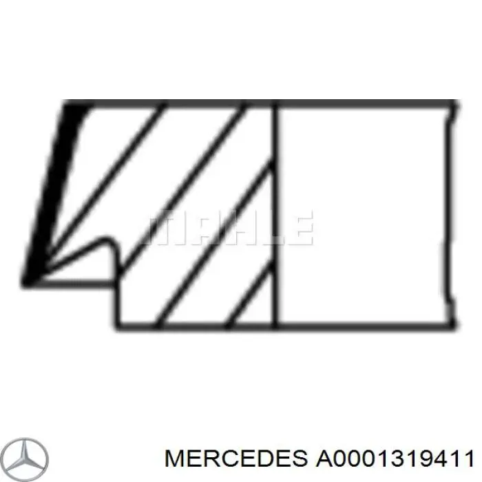  A0001319411 Mercedes