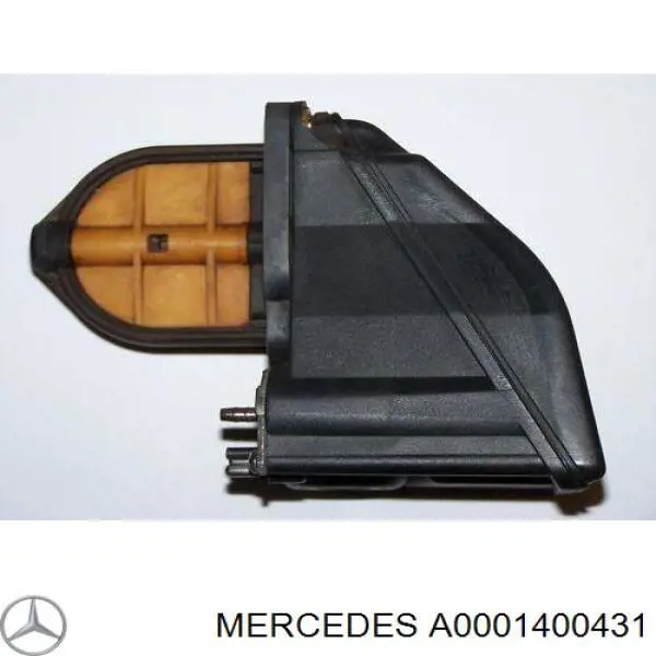 Воздушная заслонка коллектора на Mercedes S (W140)