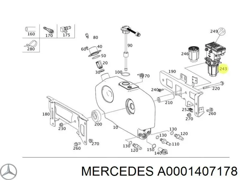  A0001407178 Mercedes