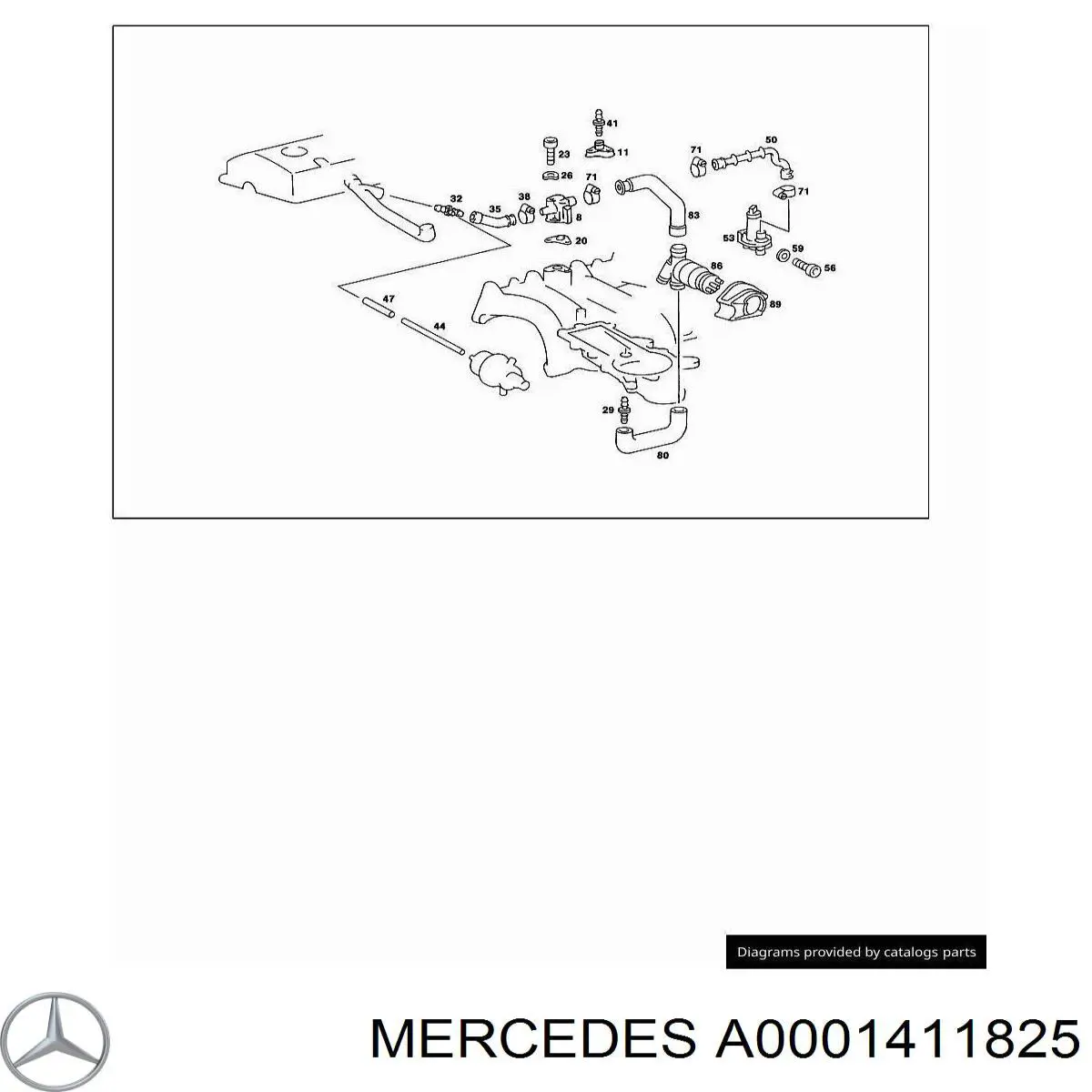  A0001411825 Mercedes