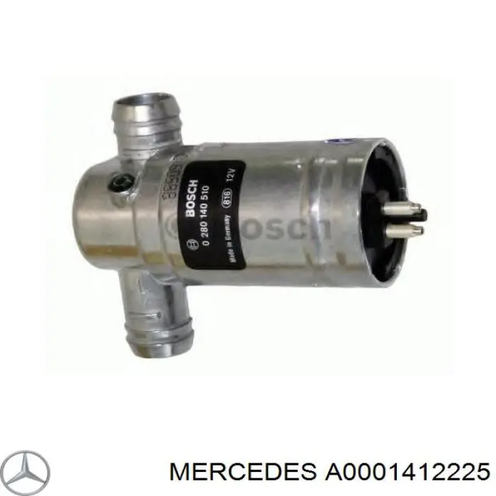 A0001412225 Mercedes клапан (регулятор холостого хода)