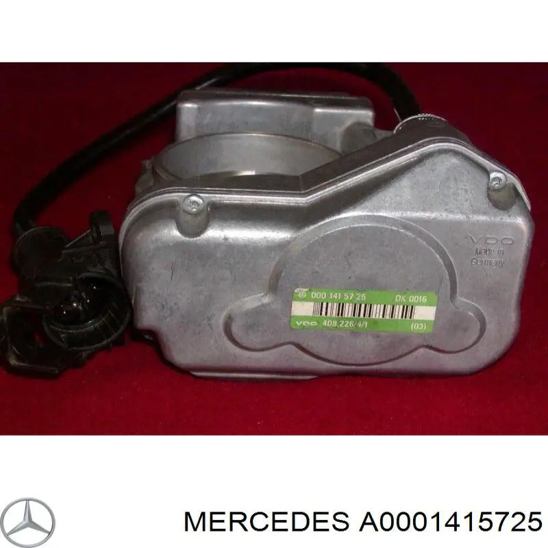 Дроссельная заслонка в сборе Mercedes A0001415725 цена, от 252.13 USD