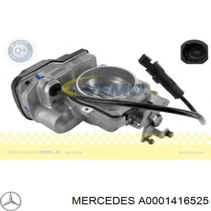Дроссельная заслонка в сборе Mercedes A0001416525 цена, от 101.36 USD