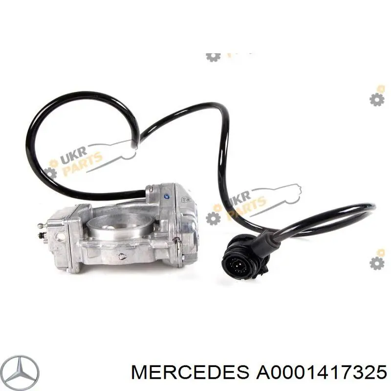 A0001417325 Mercedes válvula de borboleta montada