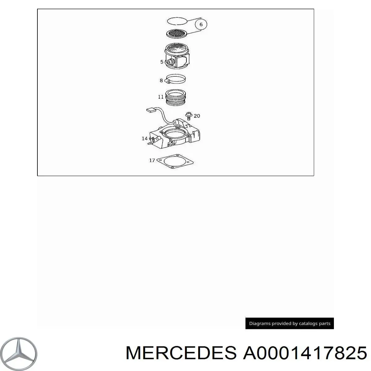  A0001417825 Mercedes