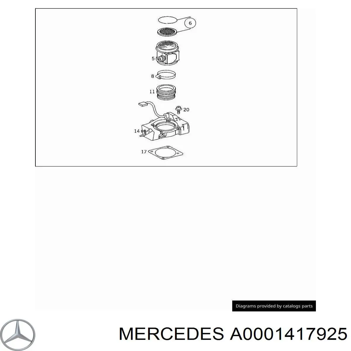  A0001417925 Mercedes